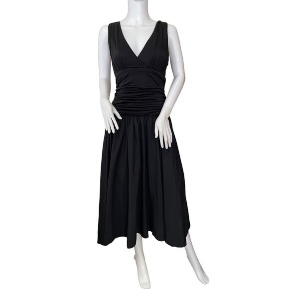 Max & Cleo, Black Cocktail Party Dress, Size 10, Stretch and Layers of Tulle - Picture 1 of 8